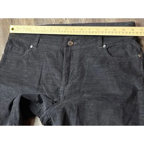 Toad&Co Women's Karuna Cord Wide Leg Pant Storm Size 10 - Picture 7 of 9